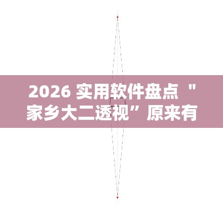 2026 实用软件盘点 ＂家乡大二透视”原来有神器下载!