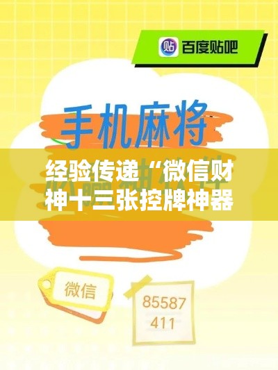 经验传递“微信财神十三张控牌神器下载”详细外挂安装步骤
