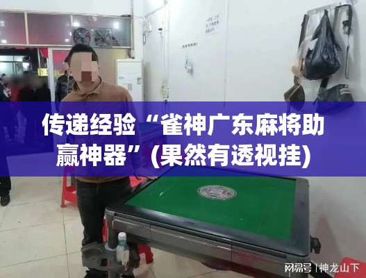 传递经验“雀神广东麻将助赢神器”(果然有透视挂)