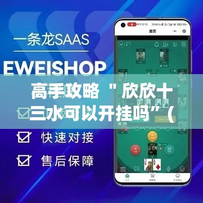 高手攻略 ＂欣欣十三水可以开挂吗”(详细透视教程)-知乎