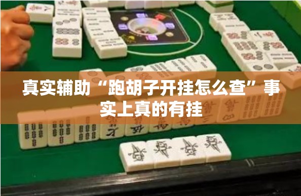 真实辅助“跑胡子开挂怎么查”事实上真的有挂