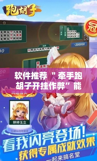 软件推荐 ＂牵手跑胡子开挂作弊”能不能开挂!