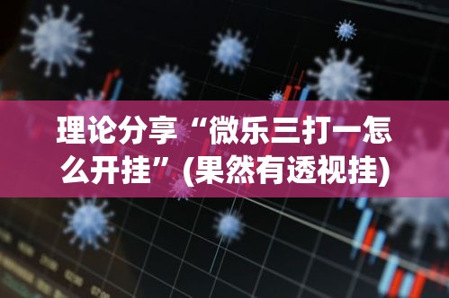 理论分享“微乐三打一怎么开挂”(果然有透视挂)