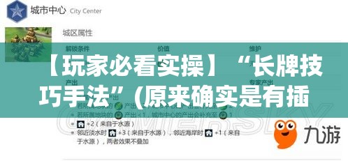 【玩家必看实操】“长牌技巧手法”(原来确实是有插件)