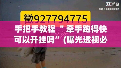 手把手教程 ＂牵手跑得快可以开挂吗”(曝光透视必备猫腻)
