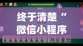 终于清楚“微信小程序微乐有挂吗”作弊挂(辅助外挂+教程)