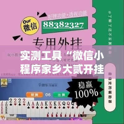 实测工具“微信小程序家乡大贰开挂器”(透视挂)详细用法教程