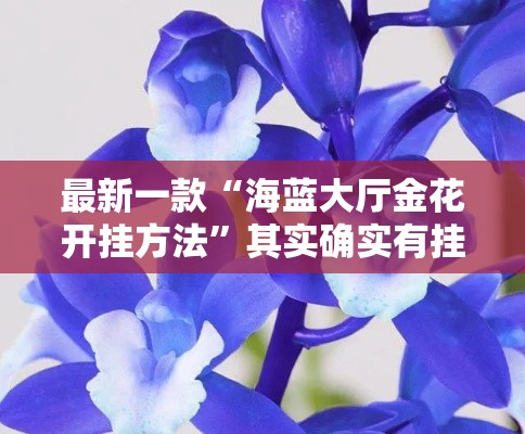 最新一款“海蓝大厅金花开挂方法	”其实确实有挂