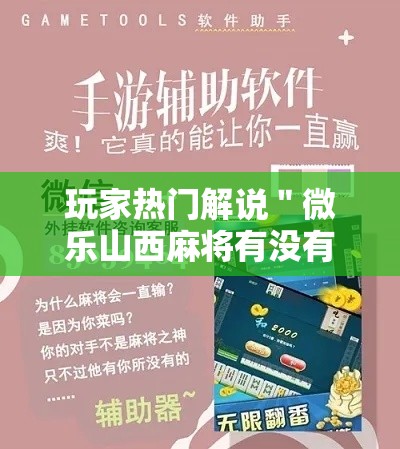 玩家热门解说＂微乐山西麻将有没有挂百度知道”详细外挂辅助详细教程