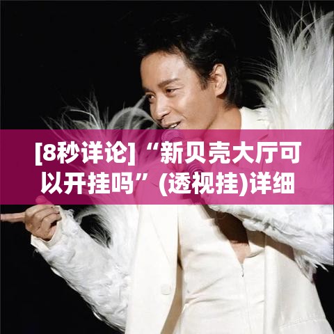 [8秒详论]“新贝壳大厅可以开挂吗”(透视挂)详细用法教程
