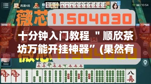 十分钟入门教程 ＂顺欣茶坊万能开挂神器”(果然有透视挂)
