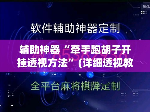 辅助神器“牵手跑胡子开挂透视方法”(详细透视教程)